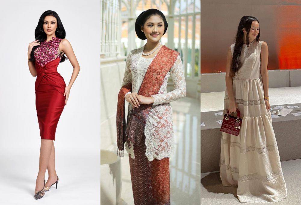baju fashion show tema merah putih (instagram.com/officialputeriindonesia | instagram.com/erinagudono | instagram.com/bebytsabina)