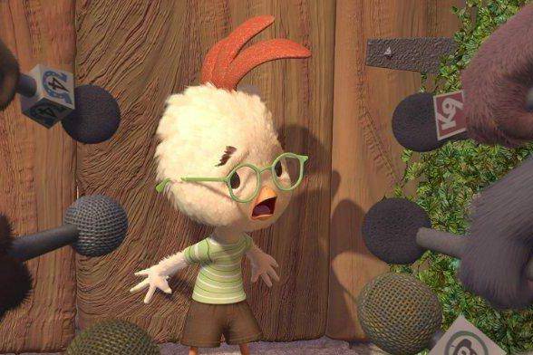 adegan dalam film Chicken Little. (dok. Walt Disney Pictures/Chicken Little)