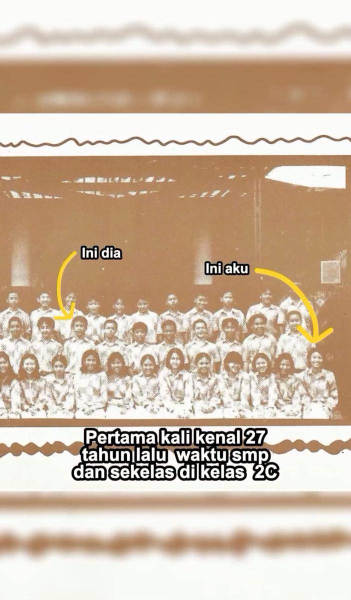 potret kisah cinta Ayu Dewi dan Regi Datau sejak duduk di bangku sekolah (instagram.com/mrsayudewi)