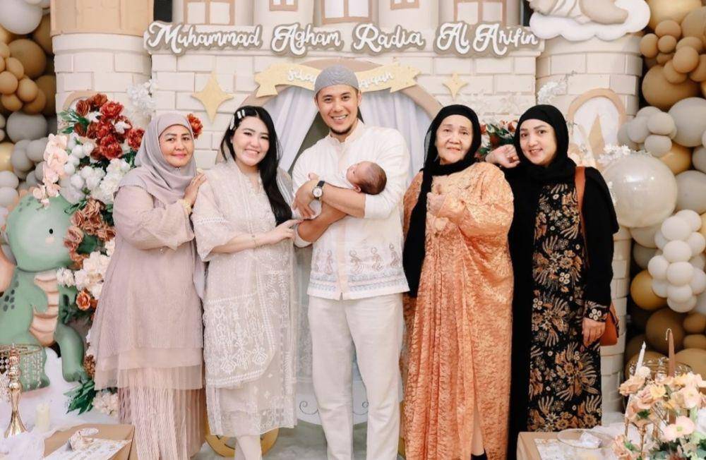 Akikah Agham Radia, anak Via Vallen. (Instagram.com/aghamradia)