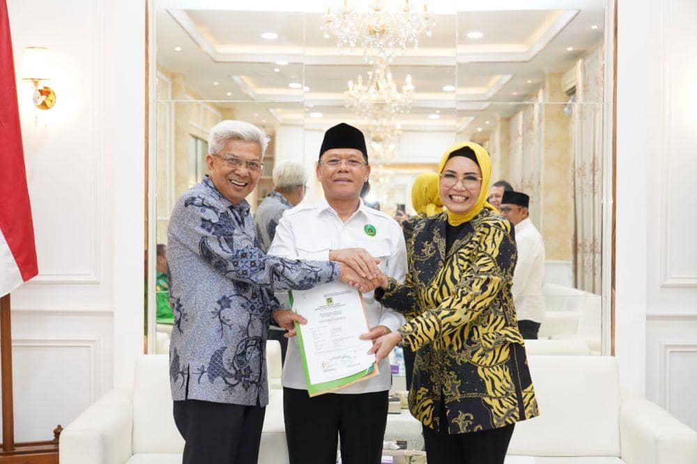 DPP PPP serahkan surat dukungan ke Pasangan Matahati dalam Pilgub Sumsel (Dok: Matahati)