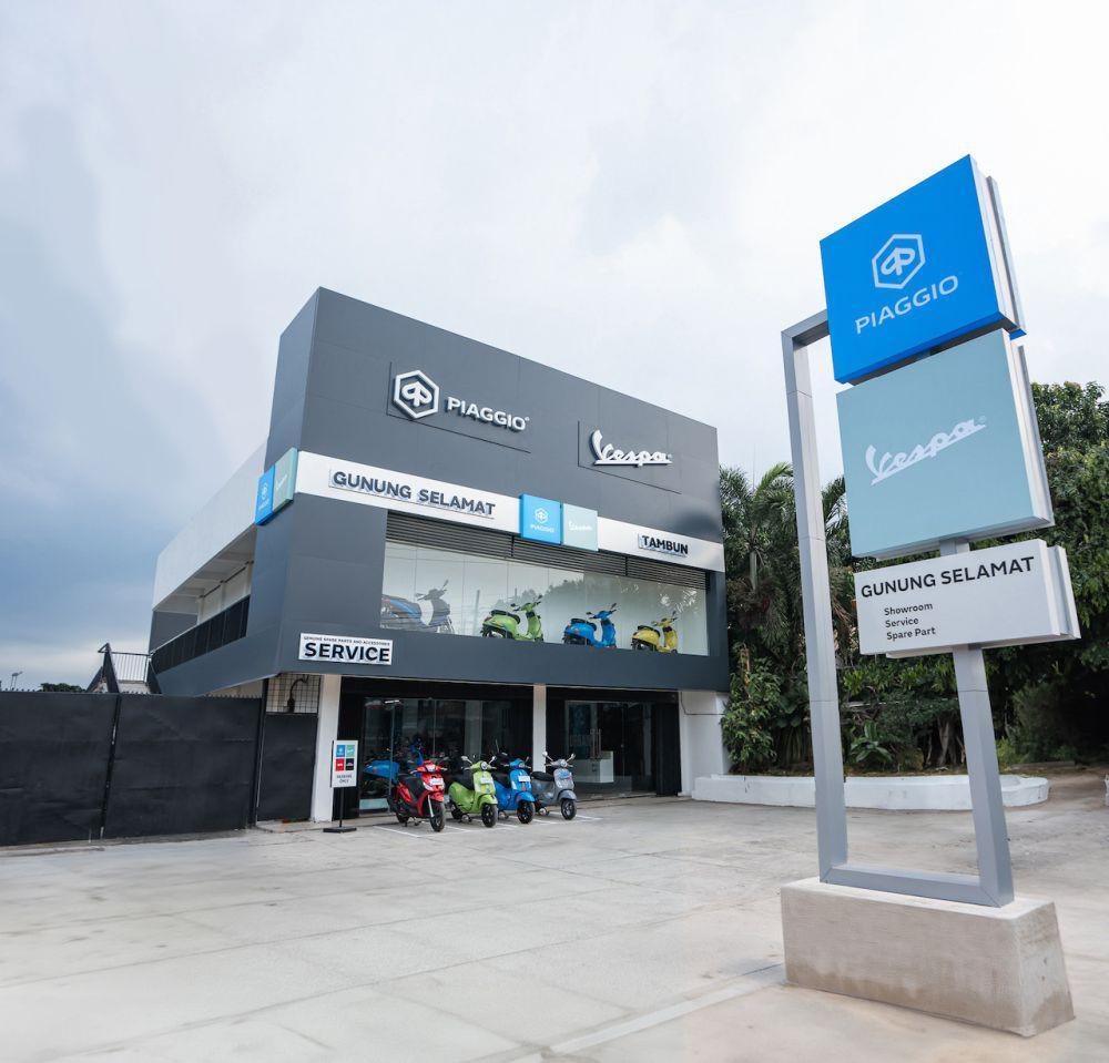 Piaggio Indonesia Resmikan Dealer Baru di Bekasi