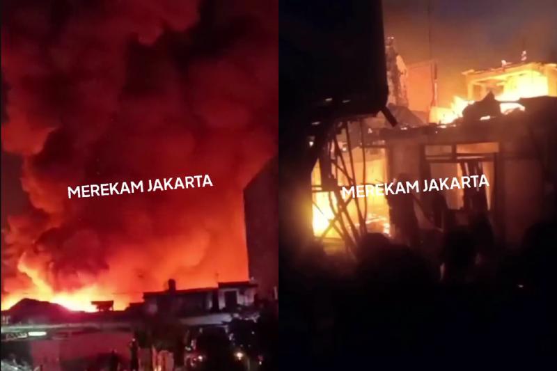 Tiga Ribuan Warga Mengungsi akibat Kebakaran Manggarai
