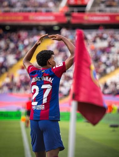 Lamine Yamal, atlet sepakbola dari Spanyol dan F.C Barcelona (instagram.com/lamineyamal)