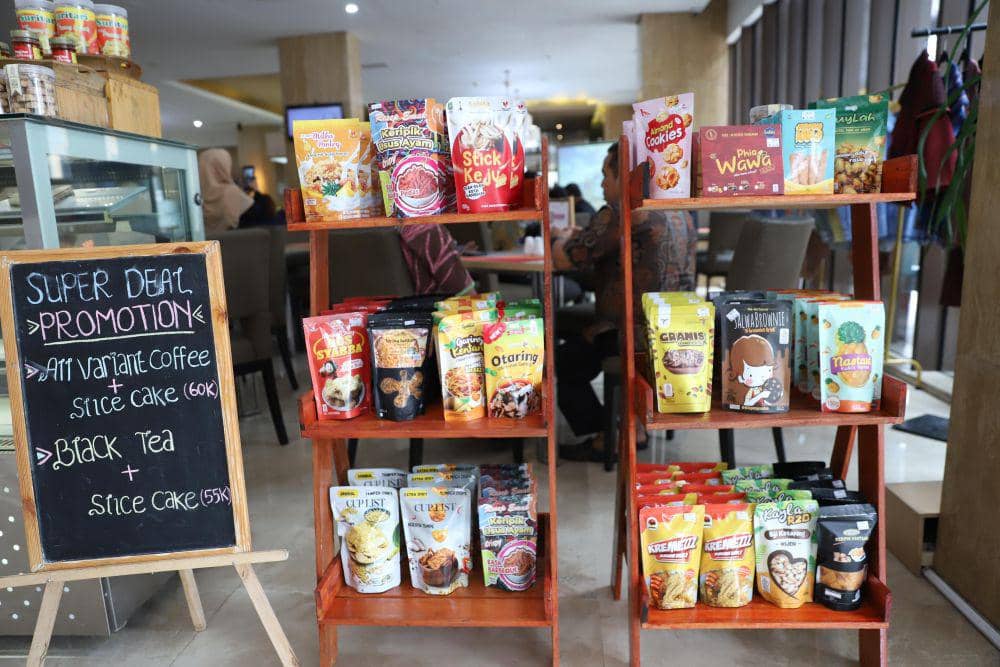 Display produk UMKM Kota Tangerang di Swiss-Bellinn Airport Jakarta (Dok. Swiss-Belinn Airport Jakarta)