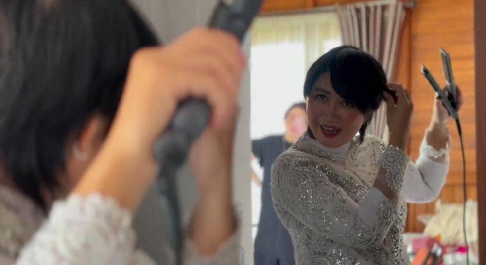 Akad nikah Ghaida eks JKT48 dan Tubagus Phandu (@josechitersone via instagram.com/ghaida_farisya)