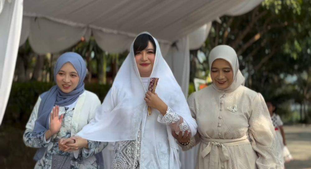Akad nikah Ghaida eks JKT48 dan Tubagus Phandu (@josechitersone via instagram.com/ghaida_farisya)