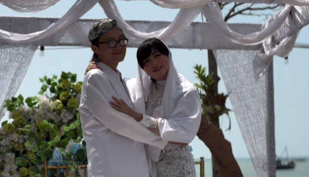 Akad nikah Ghaida eks JKT48 dan Tubagus Phandu (@josechitersone via instagram.com/ghaida_farisya)