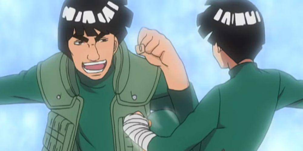 Might Guy dan Rock Lee (dok. Pierrot/Naruto)