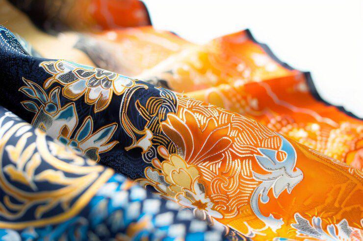 Ilustrasi kain batik (freepik.com/jenniepavl1)