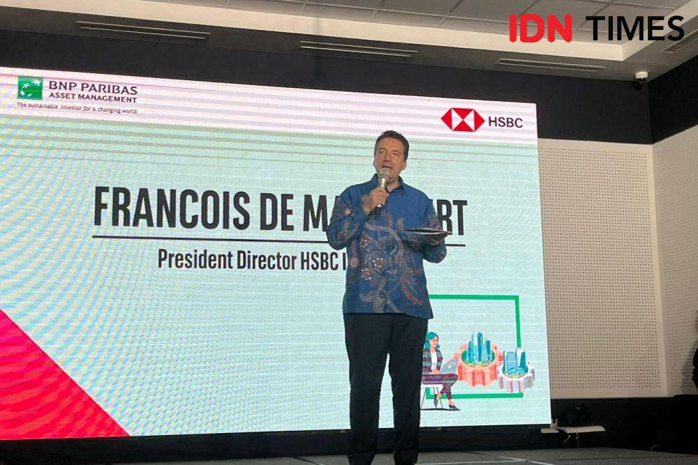 Presiden Direktur HSBC Indonesia, Francois de Maricourt (IDN Times/Ridwan Aji Pitoko)