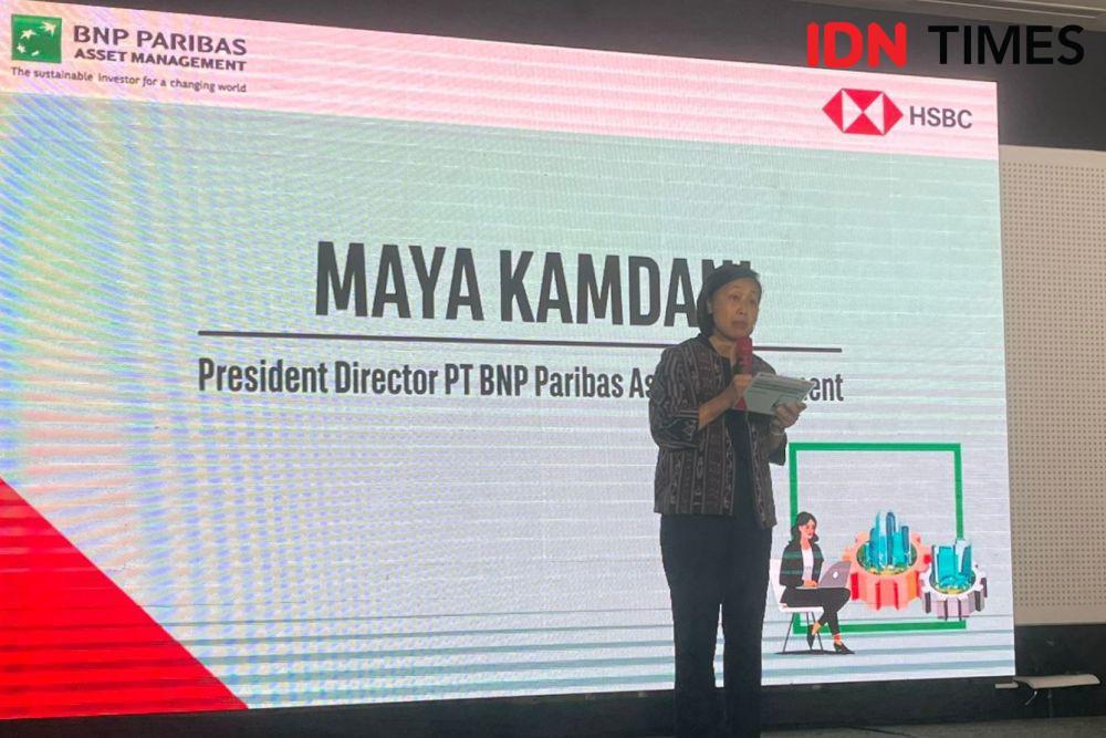 Presiden Direktur BNP Paribas Asset Management, Maya Kamdani (IDN Times/Ridwan Aji Pitoko)