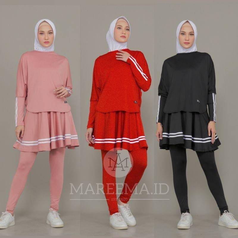 baju olahraga merah putih (shopee.co.id/Mareema.id)