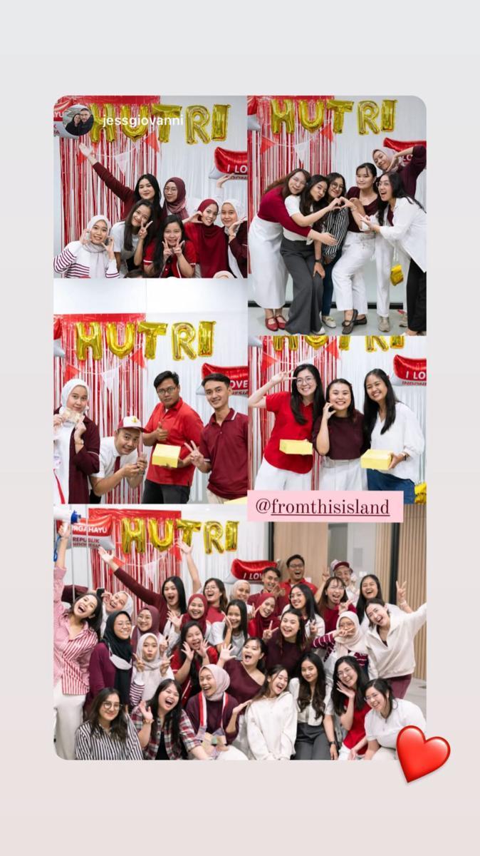 Maudy Ayunda lomba 17 Agustus (instagram.com/maudyayunda)