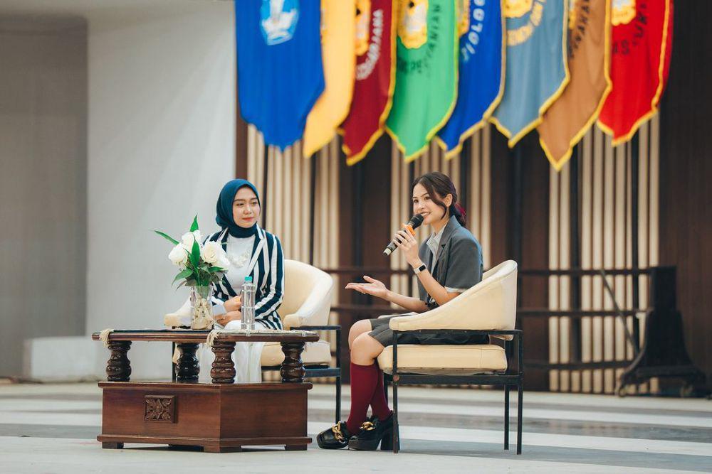 Maudy Ayunda di Unsoed (instagram.com/maudyayunda)