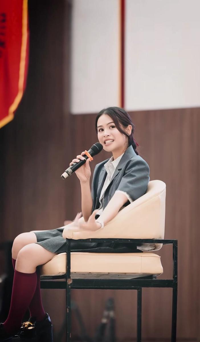 Maudy Ayunda di Unsoed (instagram.com/maudyayunda)