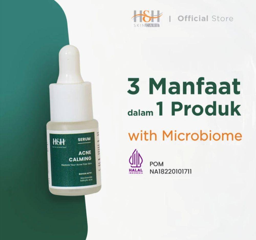H n H Serum Acne Calming With Salicylic Acid (tokopedia.com/nadine012)