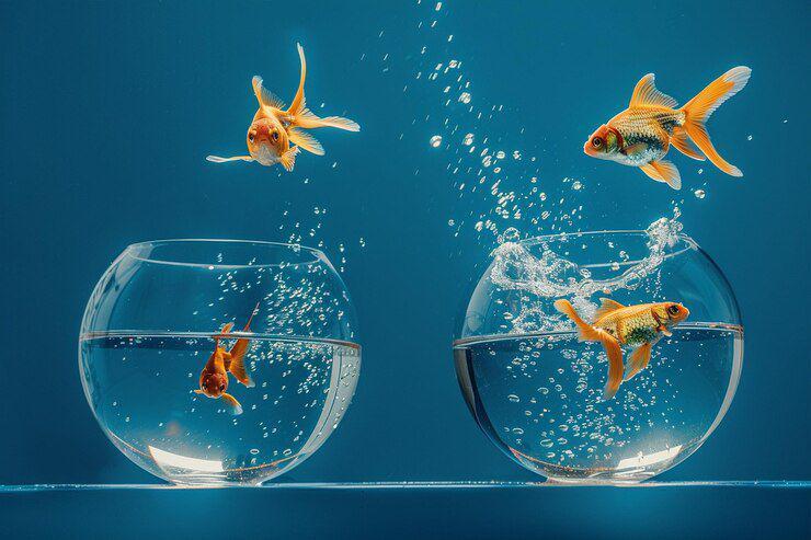 Ilustrasi bisnis ikan hias (freepik.com/QuantumEdge)