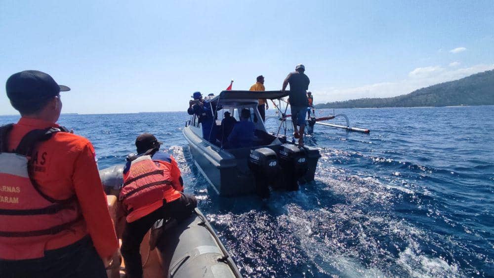 Jaring Ikan, Nelayan Lombok Utara Hilang di Perairan Selat Lombok