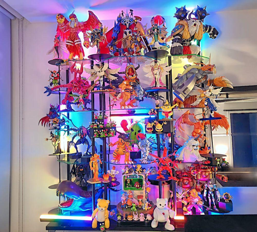 potret koleksi fantastis figur aksi Digimon (reddit.com/user/Immortal_Draylo)