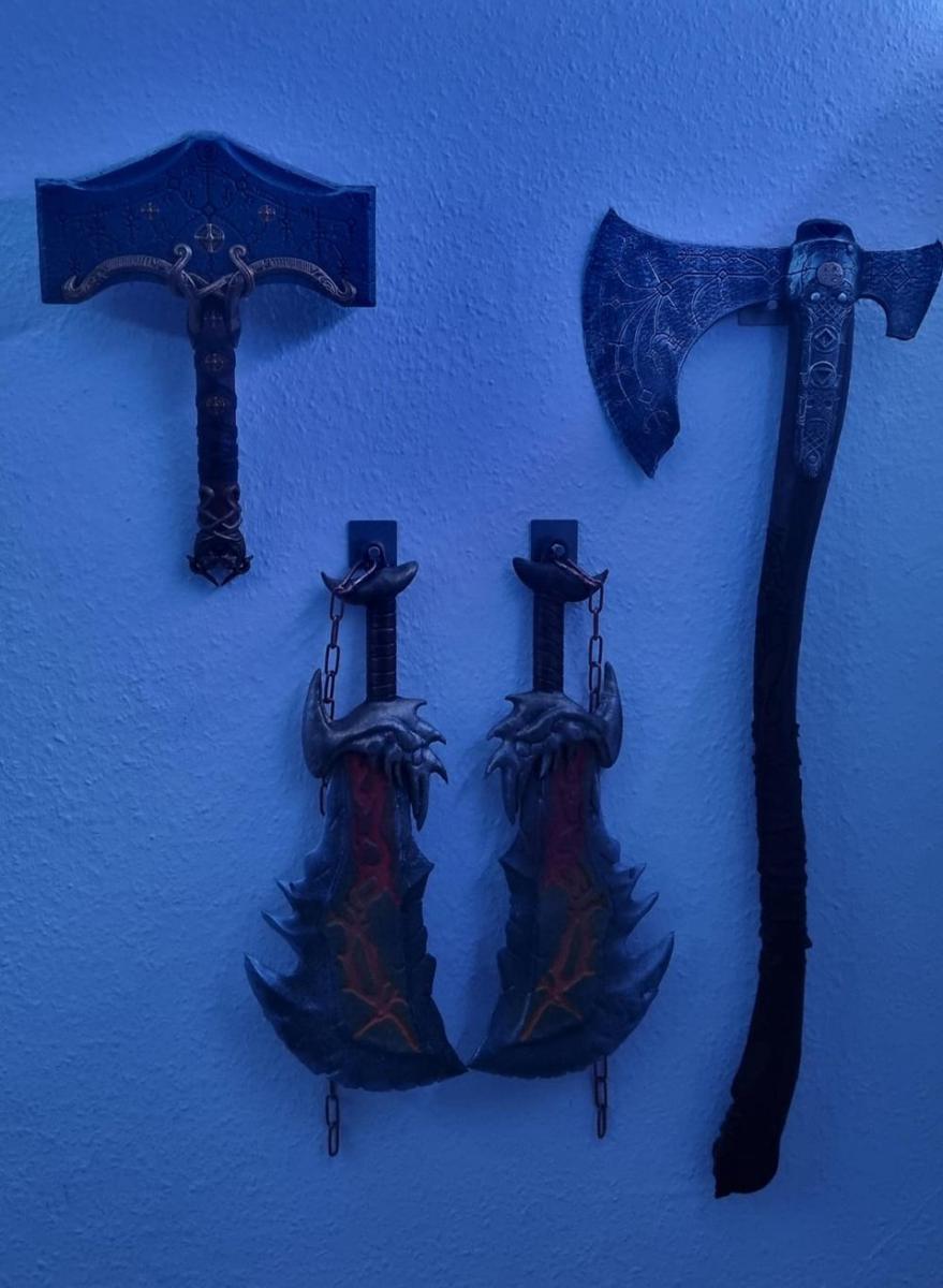 potret koleksi keren God of War (reddit.com/user/SpecialRub2712)