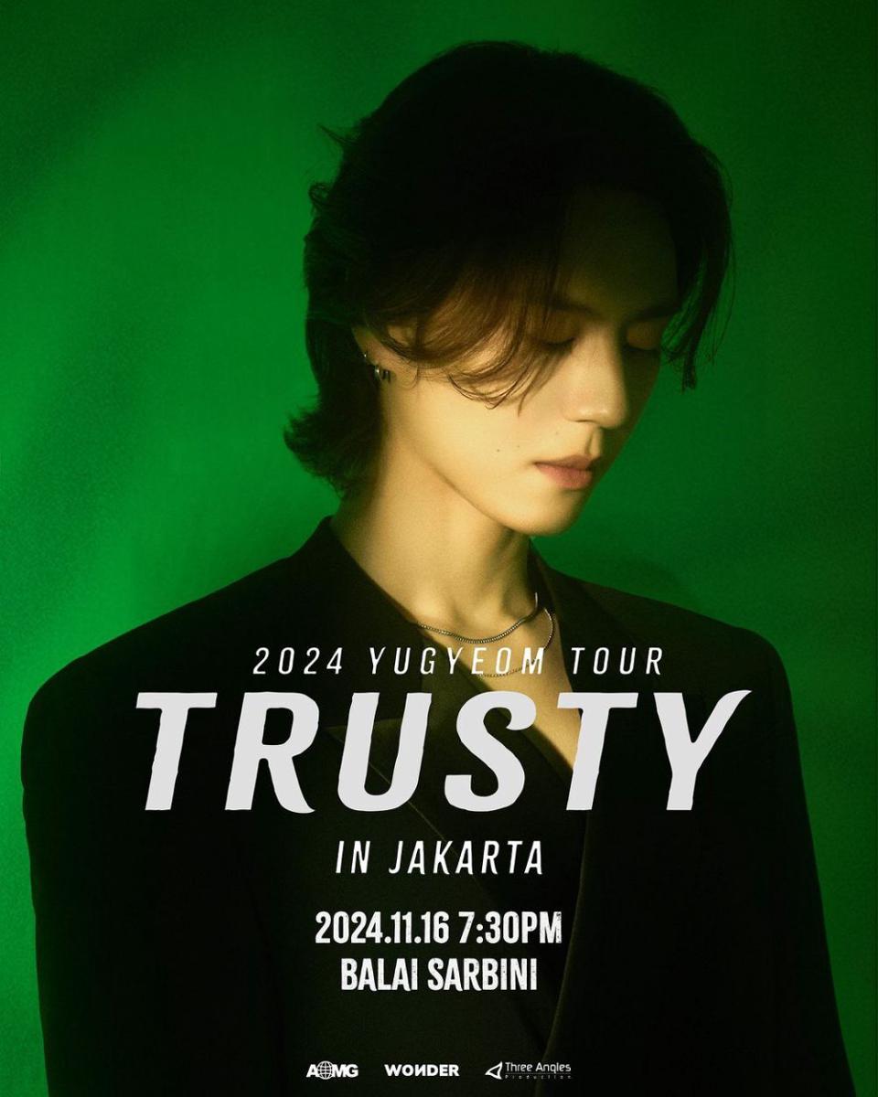 poster konser solo Yugyeom GOT7 di Jakarta (instagram.com/threeanglesproduction)