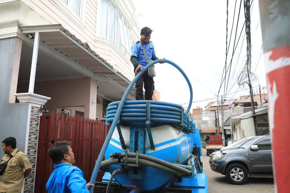 Sambut 79 Tahun HUT RI, Pemkot Tangerang Gelar Sedot WC Gratis