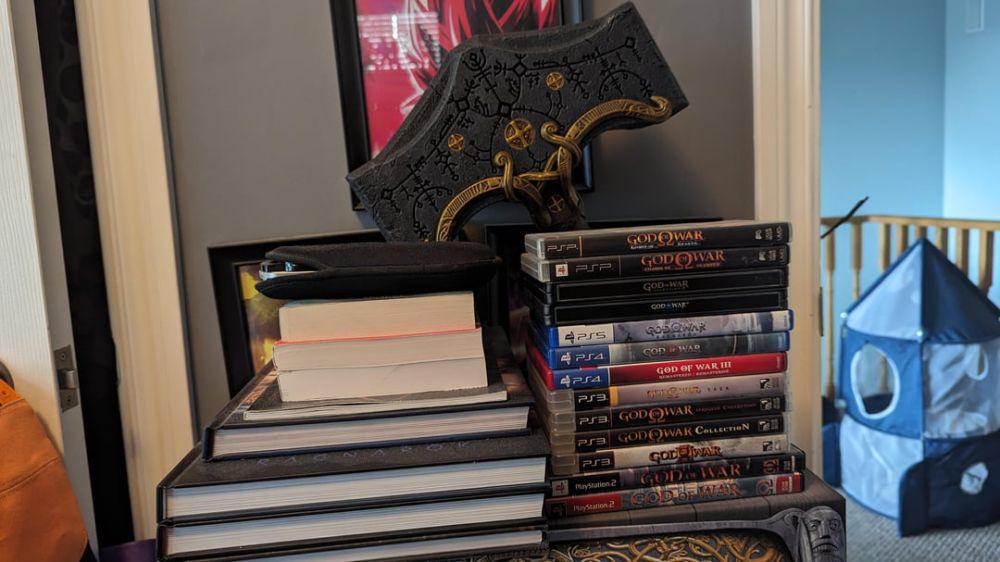 potret koleksi keren God of War (reddit.com/user/where_is_my_duck)