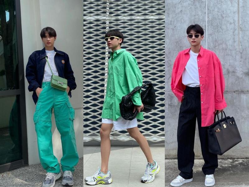 8 Inspirasi Outfit Soft Boy ala Gun Atthaphan, Sweet nan Stylish!