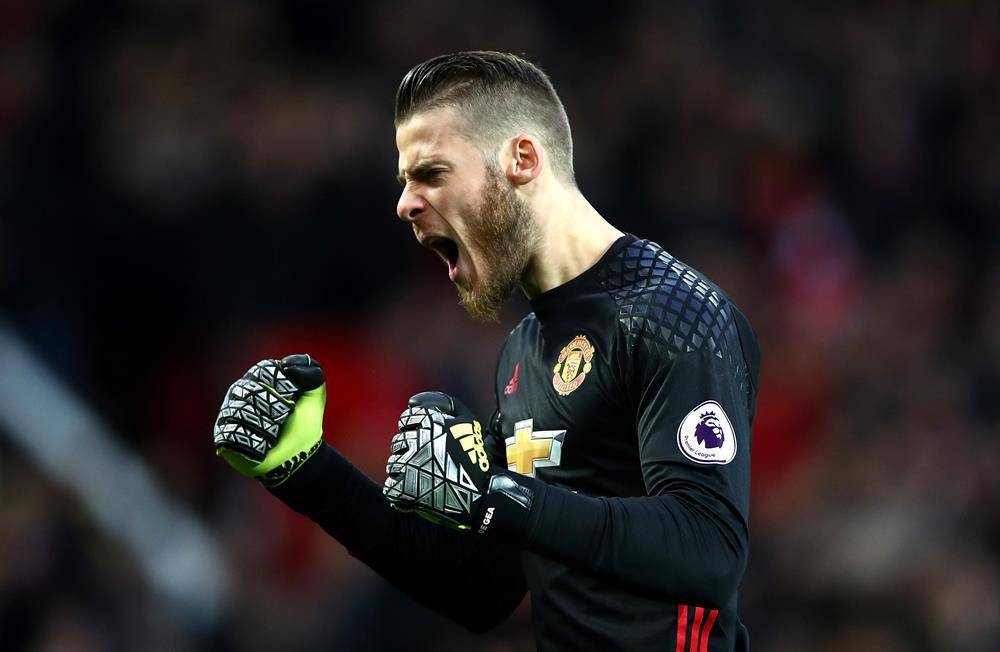 David De Gea, kiper Manchester United dengan clean sheet terbanyak di EPL. (premierleague.com)