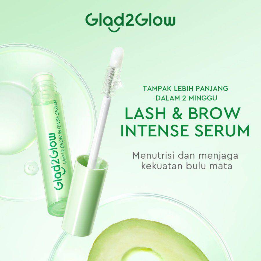 Glad2Glow Lash and Brow Intense Serum (tokopedia.com/glad2glow)