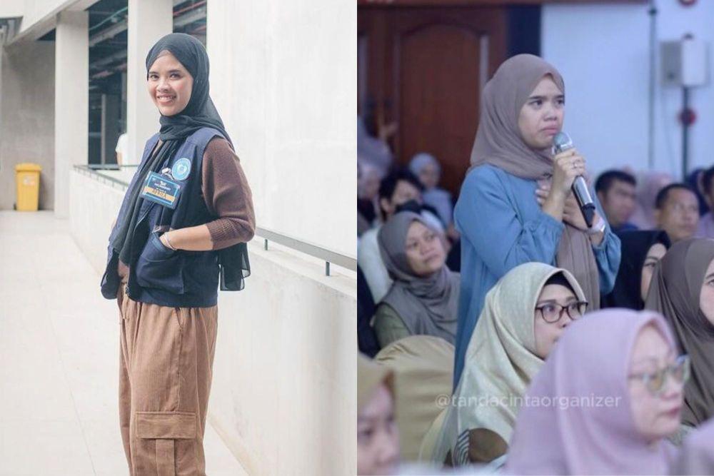 7 Potret Aprila Majid Aktif Berkegiatan, Tegar saat Suami Meninggalkan
