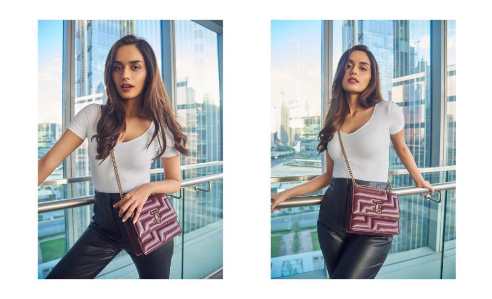 ide outfit street style ala Manushi Chhillar (instagram.com/manushi_chhillar)