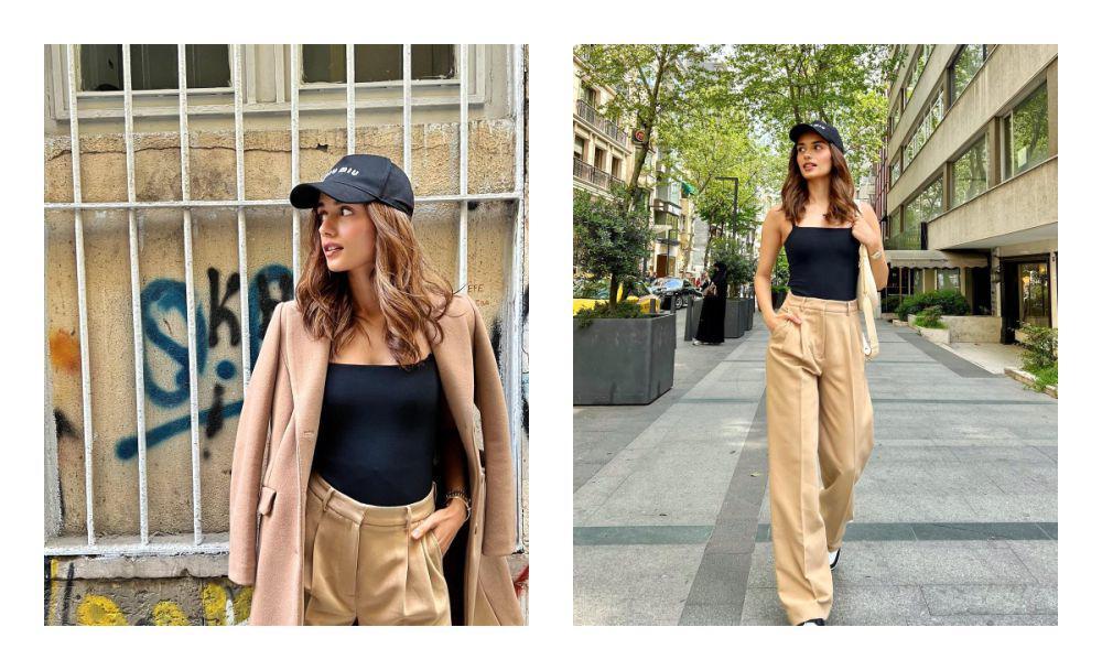 ide outfit street style ala Manushi Chhillar (instagram.com/manushi_chhillar)
