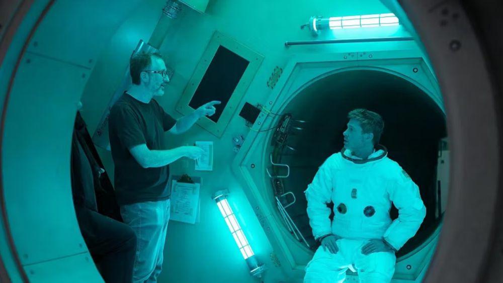 behind the scene Ad Astra (dok. New Regency Productions/Ad Astra)
