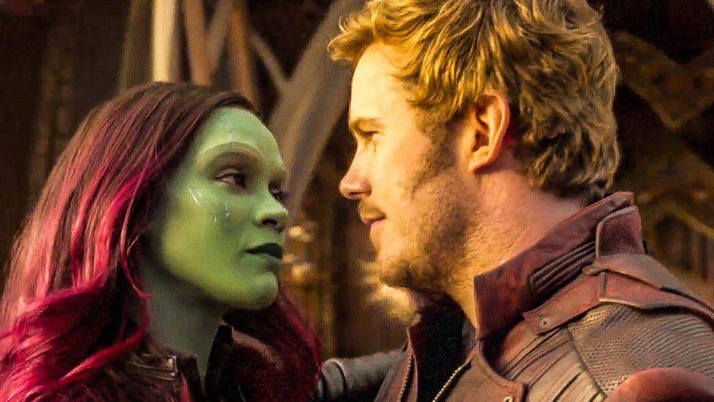Peter Quill dan Gamora dalam film Guardians of The Galaxy 2 (dok. Marvel Studios/Guardians of The Galaxy 2)
