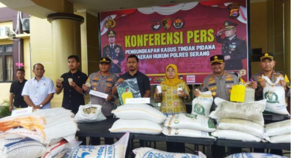 Beras Berjamur dan Tak Layak Konsumsi di Serang Disuplai ke 3 Lapas