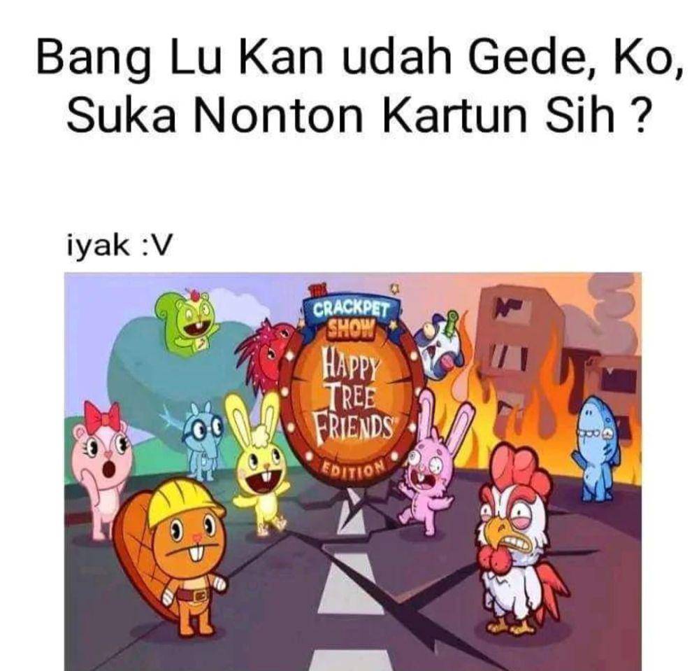 meme nonton kartun (instagram.com/rillcuy.mp4)