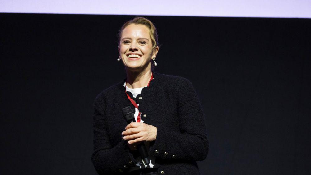Julia von Heinz dalam premiere Treasure di Berlinale 2024 (dok. Berlinale)
