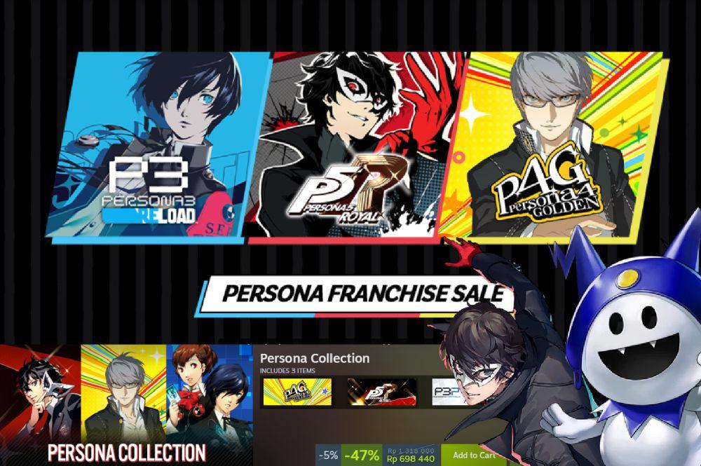 6 Diskon Game Persona di Steam, Promo sampai 20 Agustus 2024