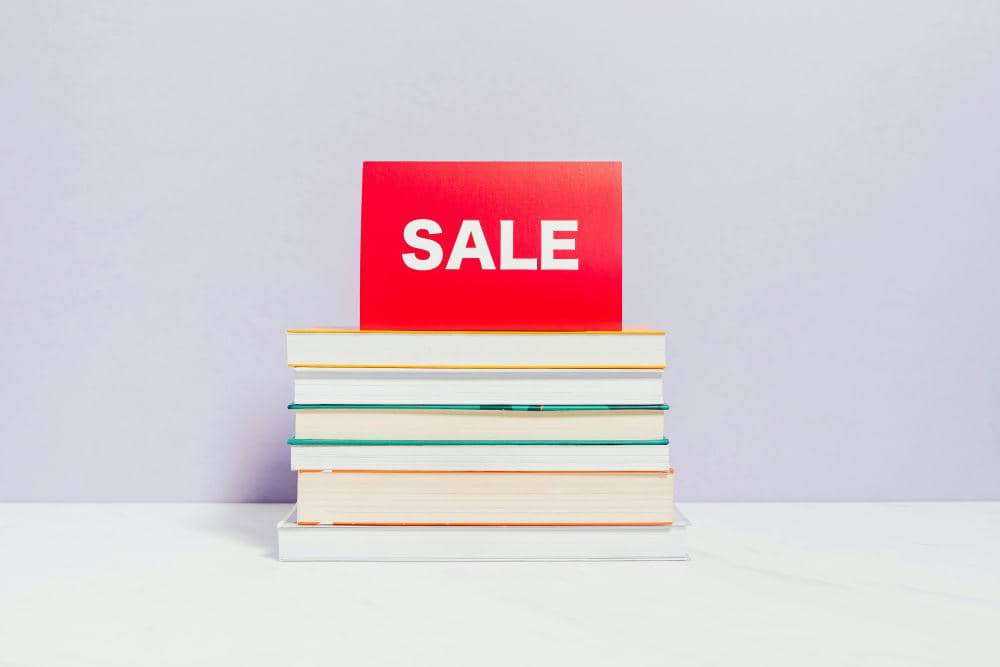 Ilustrasi diskon buku (pexels.com/Karolina Kaboompics)