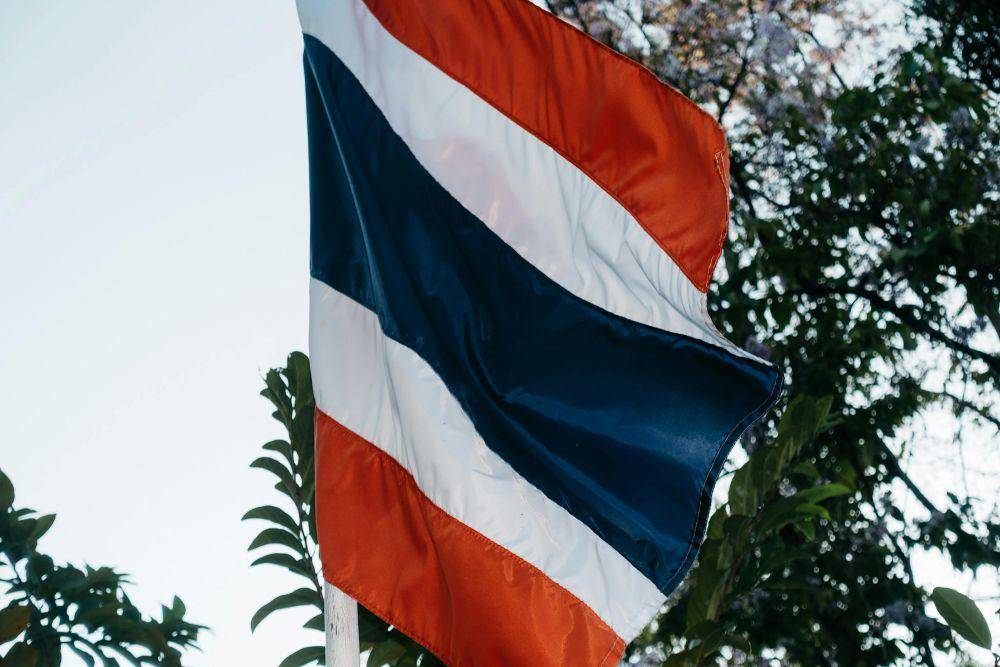 bendera Thailand. (pexels.com/Markus Winkler)