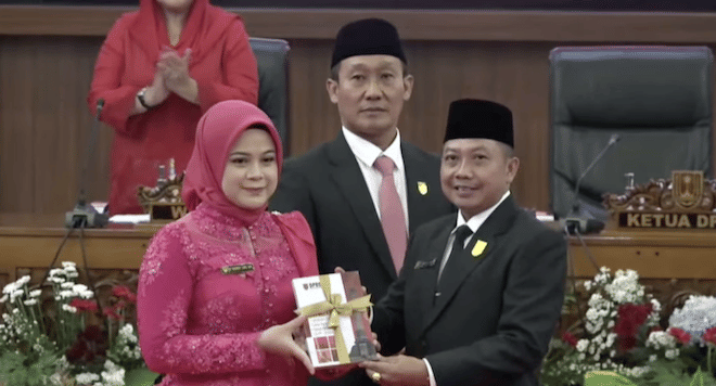 Pelantikan Anggota DPRD Kota Semarang periode 2024-2029. (IDN Times/Anggun Puspitoningrum)