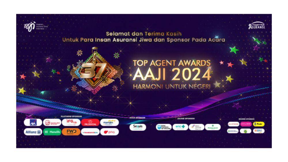 Top Agent Awards AAJI 2024 "Harmoni untuk Negeri" (Dok. AAJI)