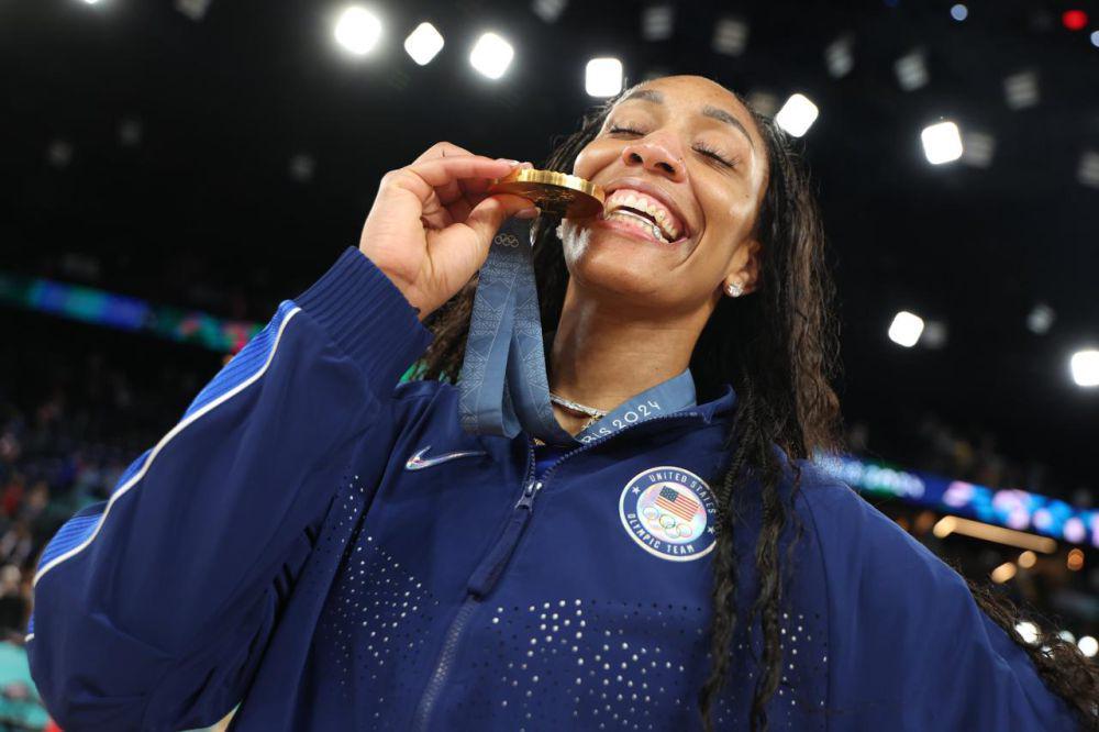 A'ja Wilson, MVP Basket Putri di Olimpiade 2024 Paris