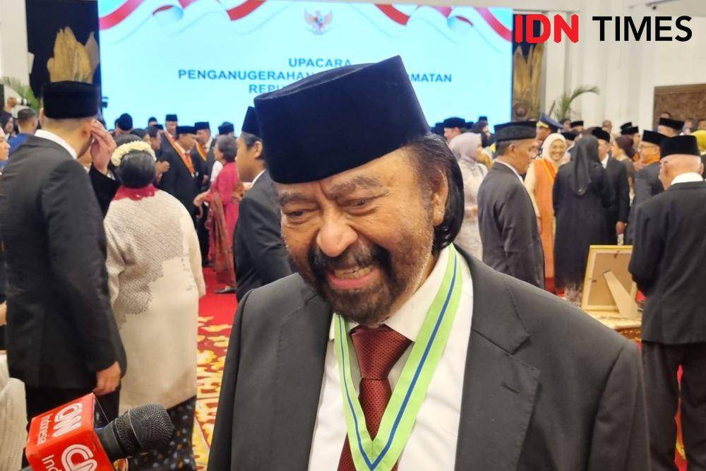Ketua Umum Partai NasDem, Surya Paloh (IDN Times/Ilman Nafi'an)