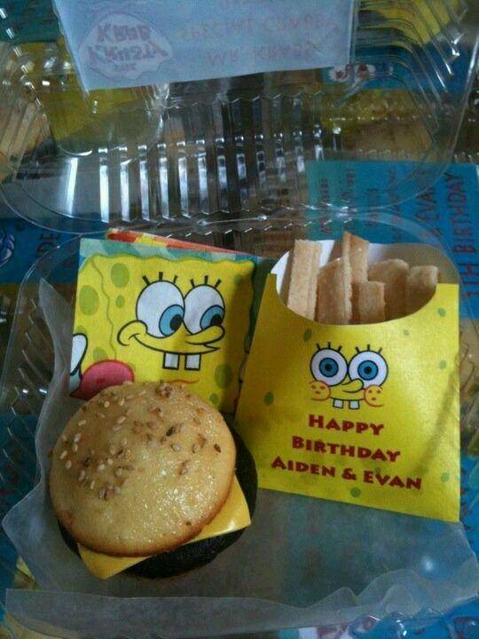 hampers ultah spongebob (pinterest.com)