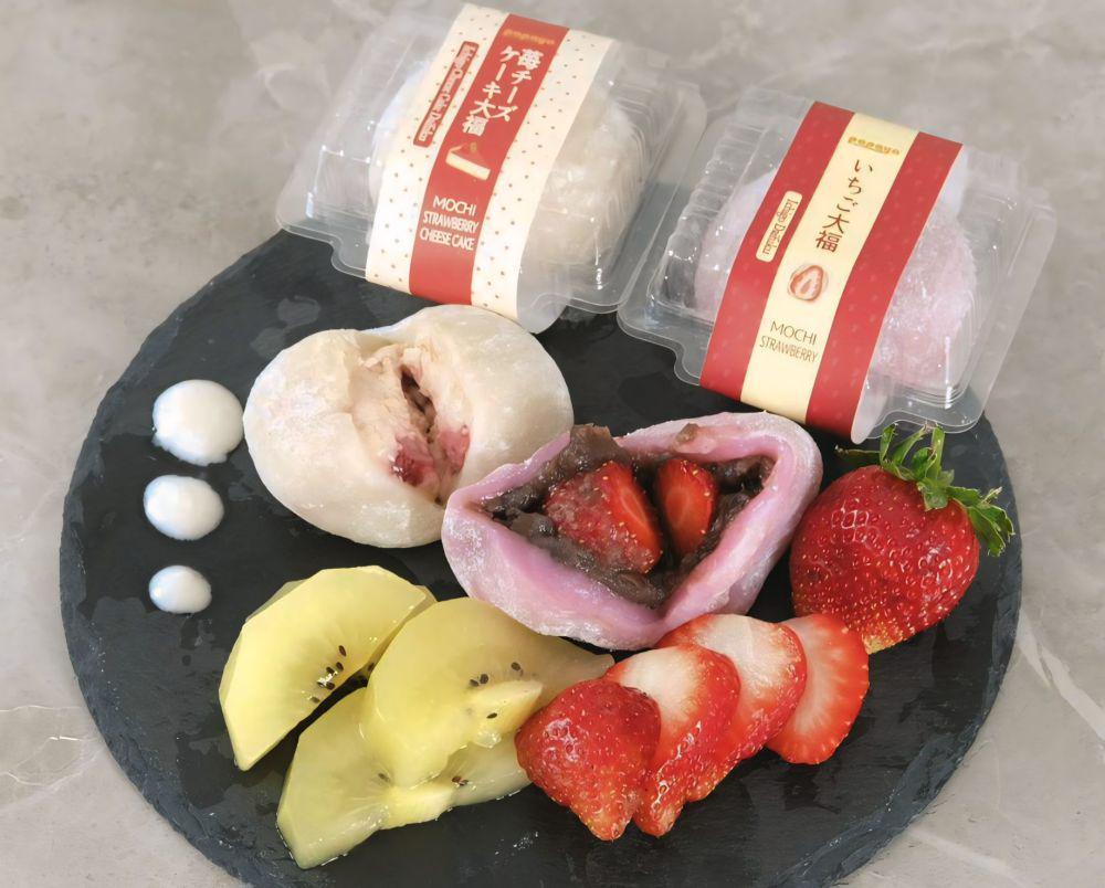 potret mochi stroberi di Papaya Fresh Galery (instagram.com/papaya_jakarta)