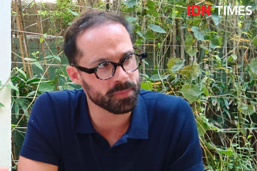 The Expert Manager untuk wilayah Asia-Pasifik dari Rustichella d'Abruzzo, Alberigo Leone (IDN Times/Ayu Afria)