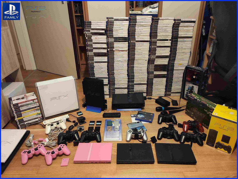 potret koleksi unik PS1 dan PS2 (reddit.com/user/Ultimate_President)
